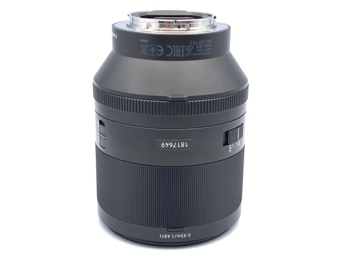 中古】ソニー Planar T* FE 50mm F1.4 ZA [SEL50F14Z]｜｜カメラの