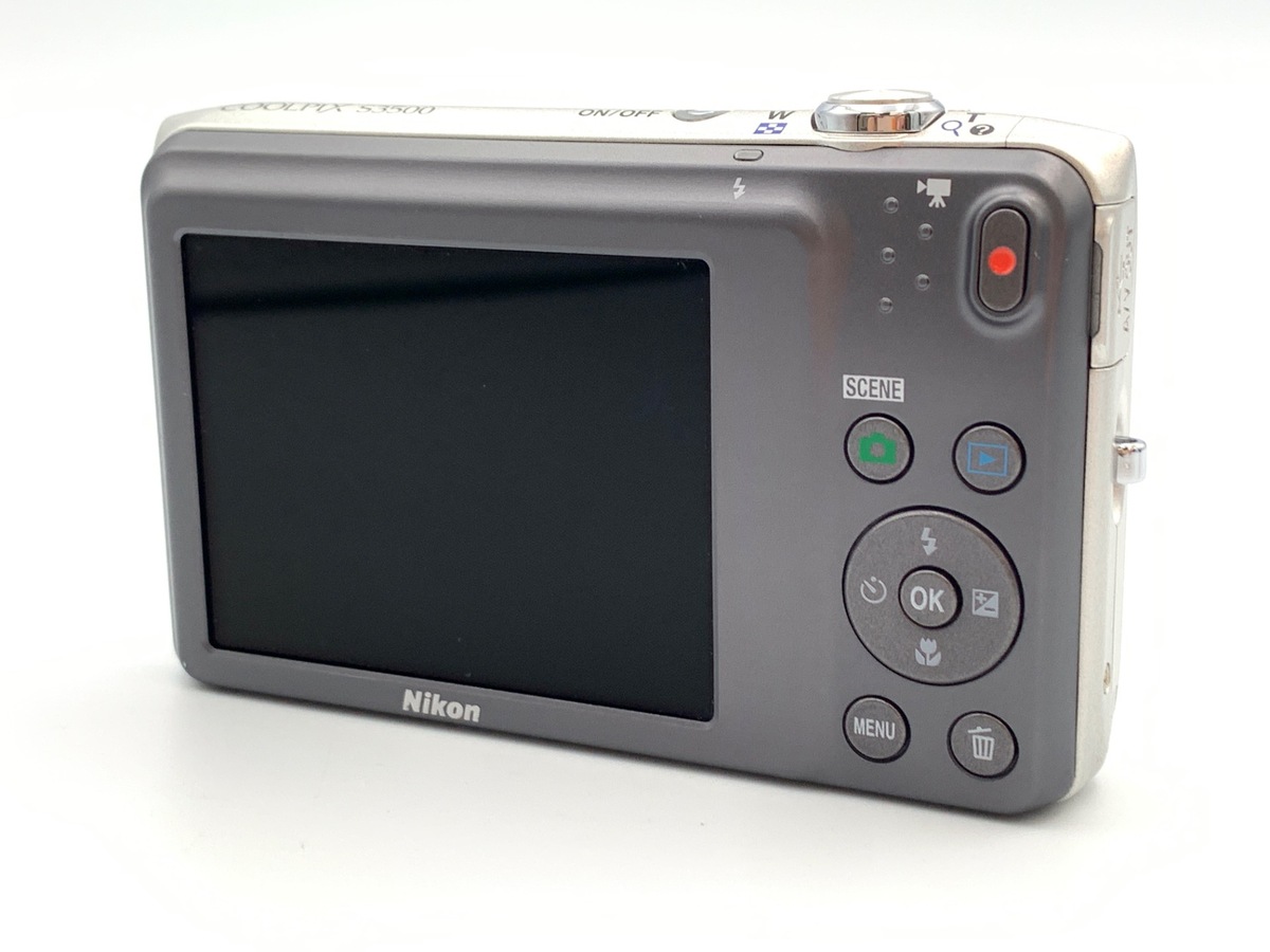 COOLPIX S3500(シルバー)【2005万画素】