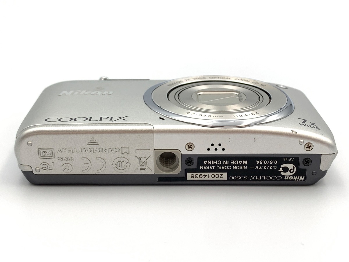COOLPIX S3500(シルバー)【2005万画素】