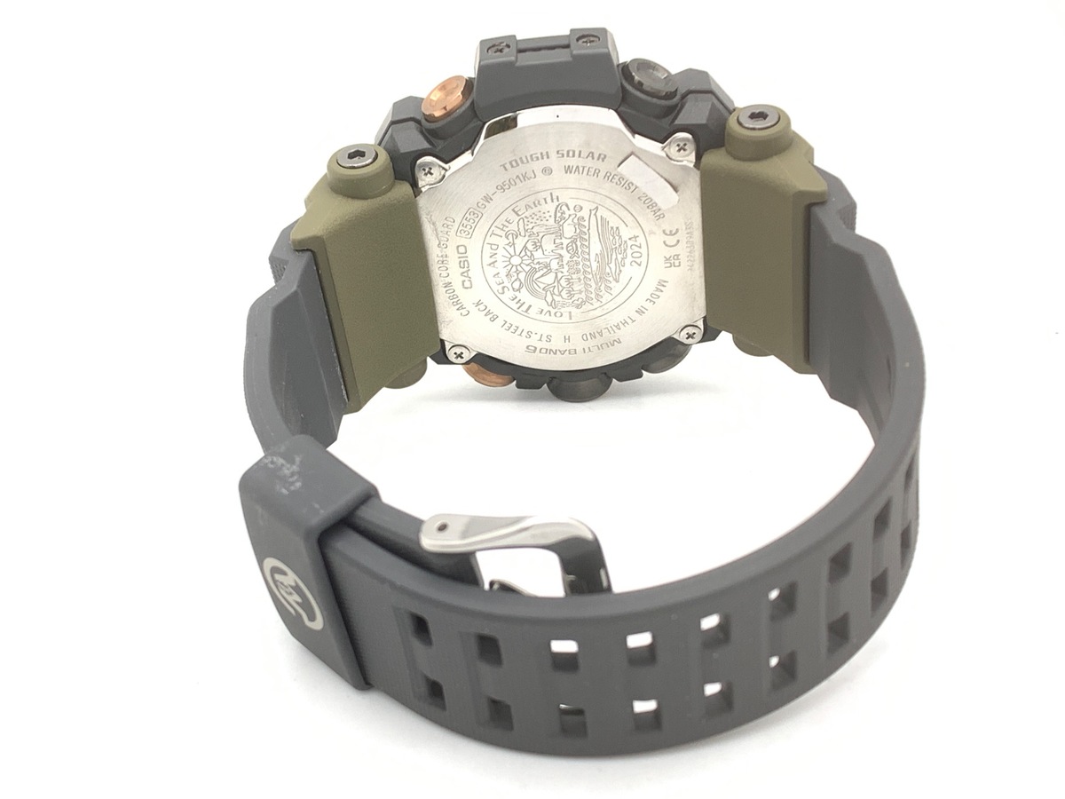 カシオ G-SHOCK ブラウン GW-9501KJ-8JR 樹脂/ステンレススティール/カーボン EARTHWATCH コラボ