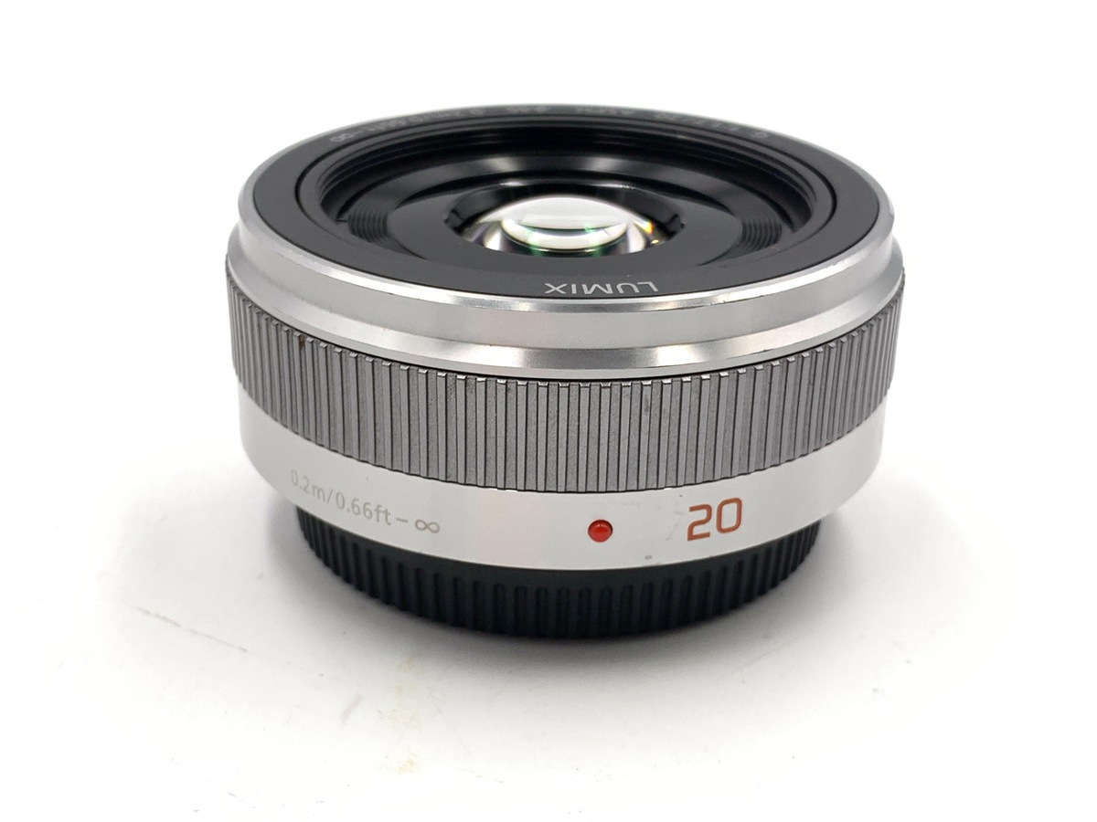 中古】パナソニック LUMIX G 20mm F1.7 II ASPH. [H-H020A] シルバー