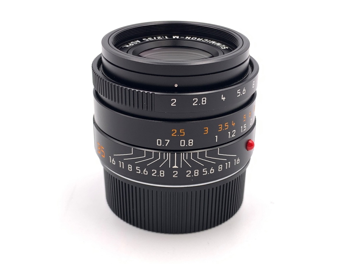 中古：A(美品)】ライカ ズミクロン M f2/35mm ASPH. ブラック