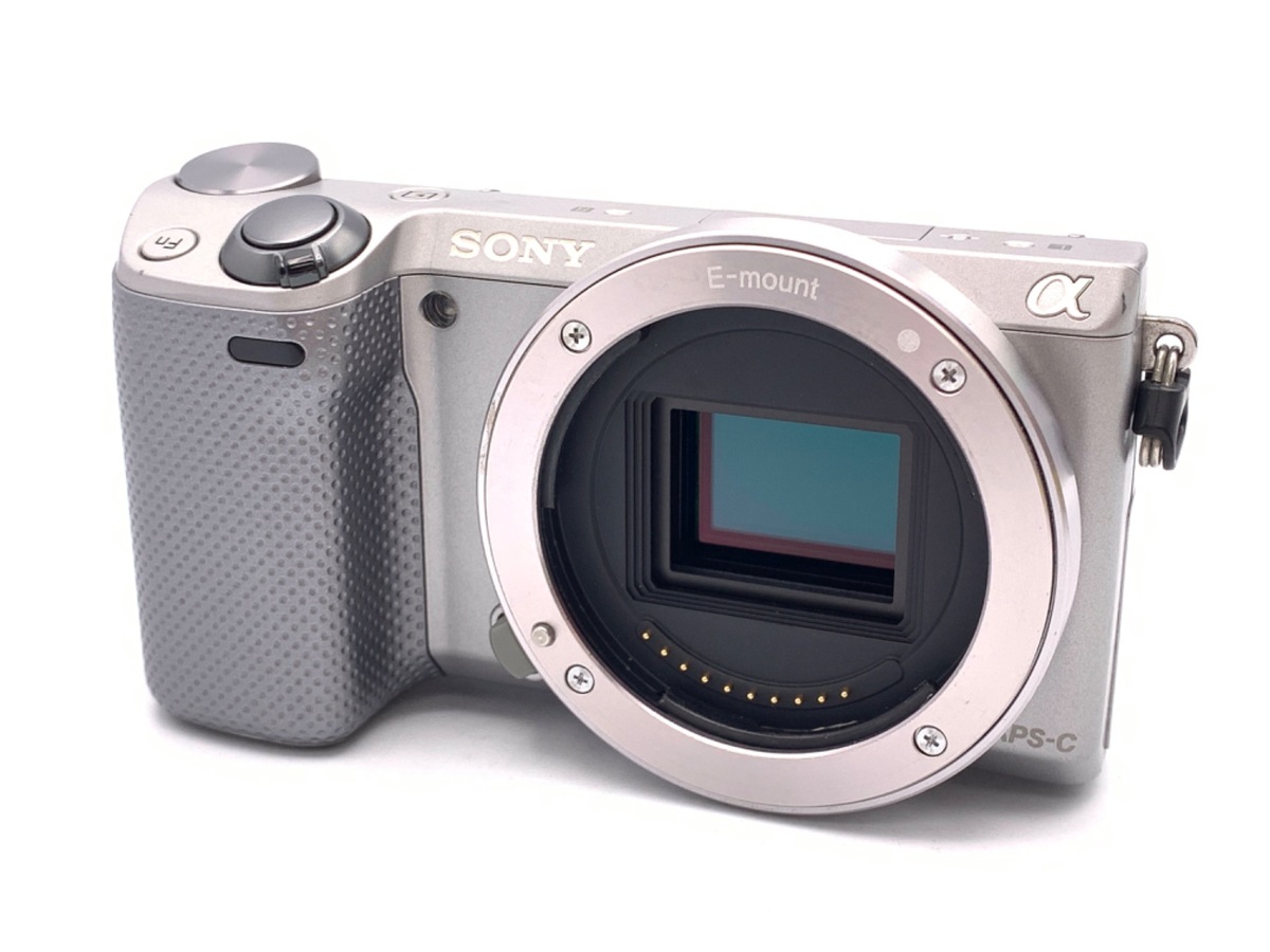 元箱付き ソニー α NEX-5 ボディ シルバー Amazon | SONY ミラーレス一眼 α NEX-5ボディ カラー：シルバー