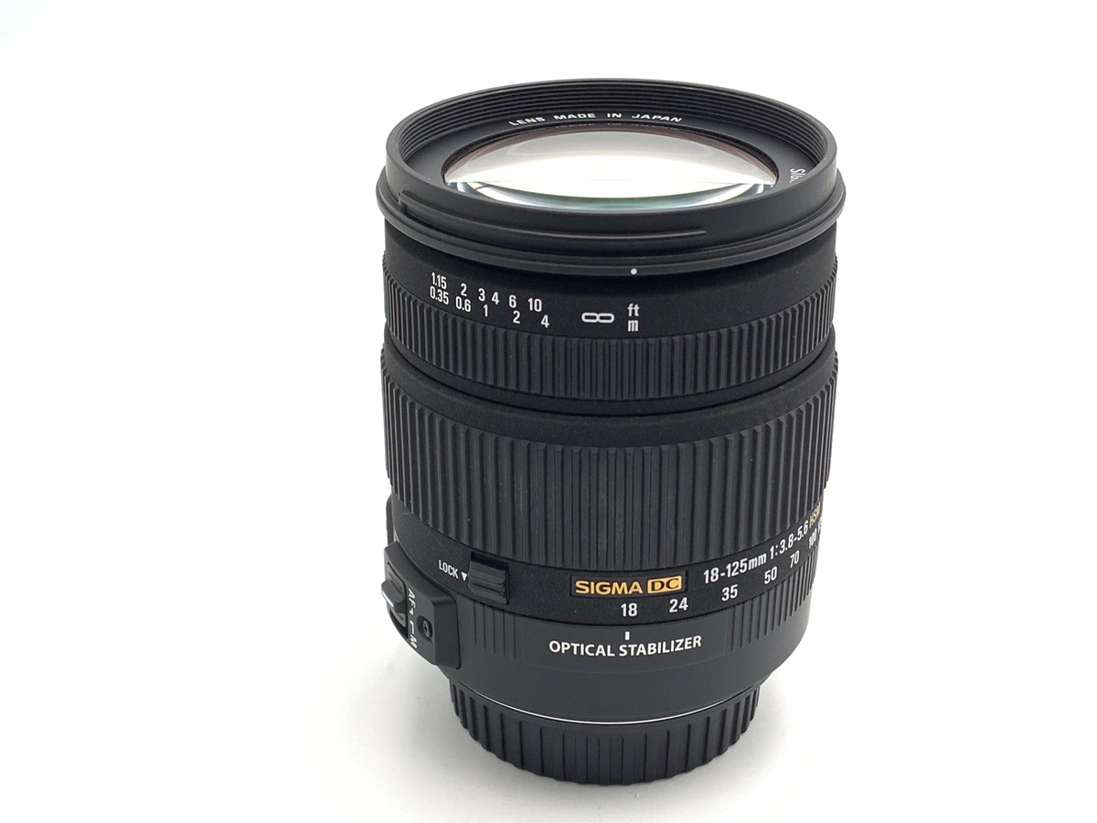 中古】シグマ 18-125mm F3.8-5.6 DC OS HSM キヤノン用 在庫一覧 中古】シグマ 18-125mm F3.8-5.6 DC OS HSM キヤノン用 在庫一覧