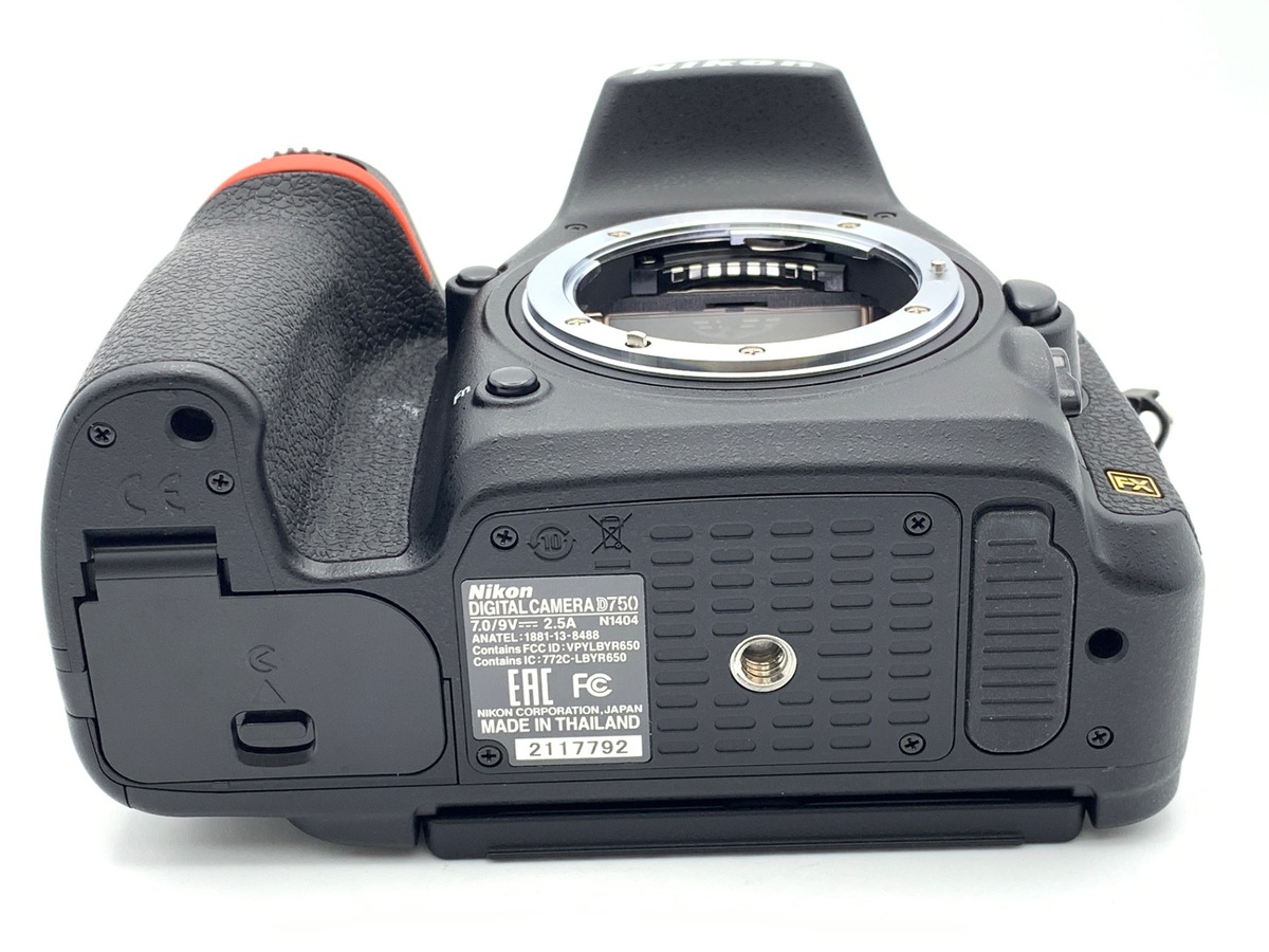 中古：A(美品)】ニコン D750 ボディ | 2447070050517