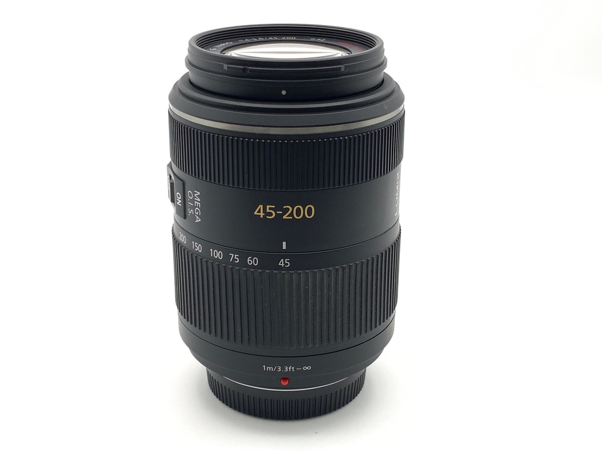 LUMIX G VARIO 45-200mm/F4.0-5.6/MEGA O.I.S. H-FS045200 中古価格