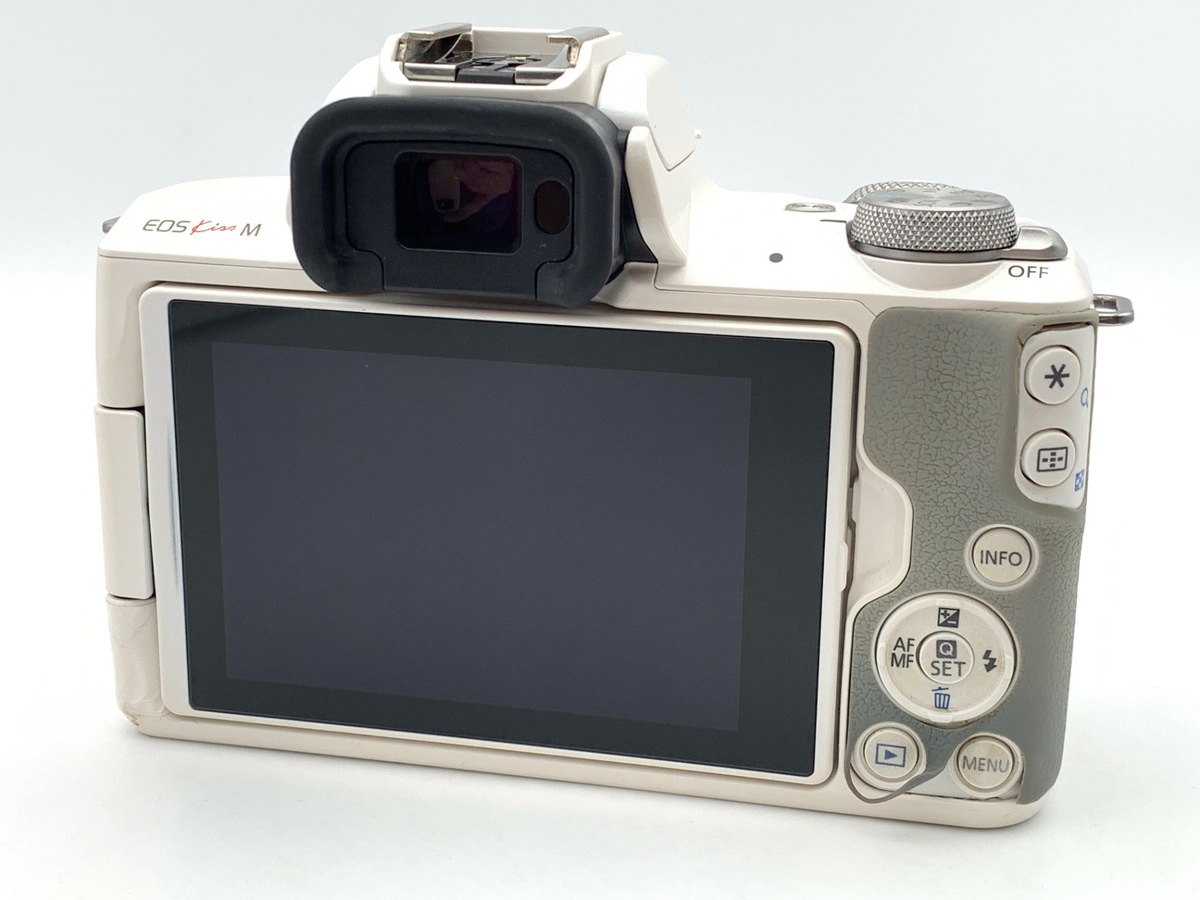 中古：B(並品)】キヤノン EOS Kiss M ボディ ホワイト | 2447070052405