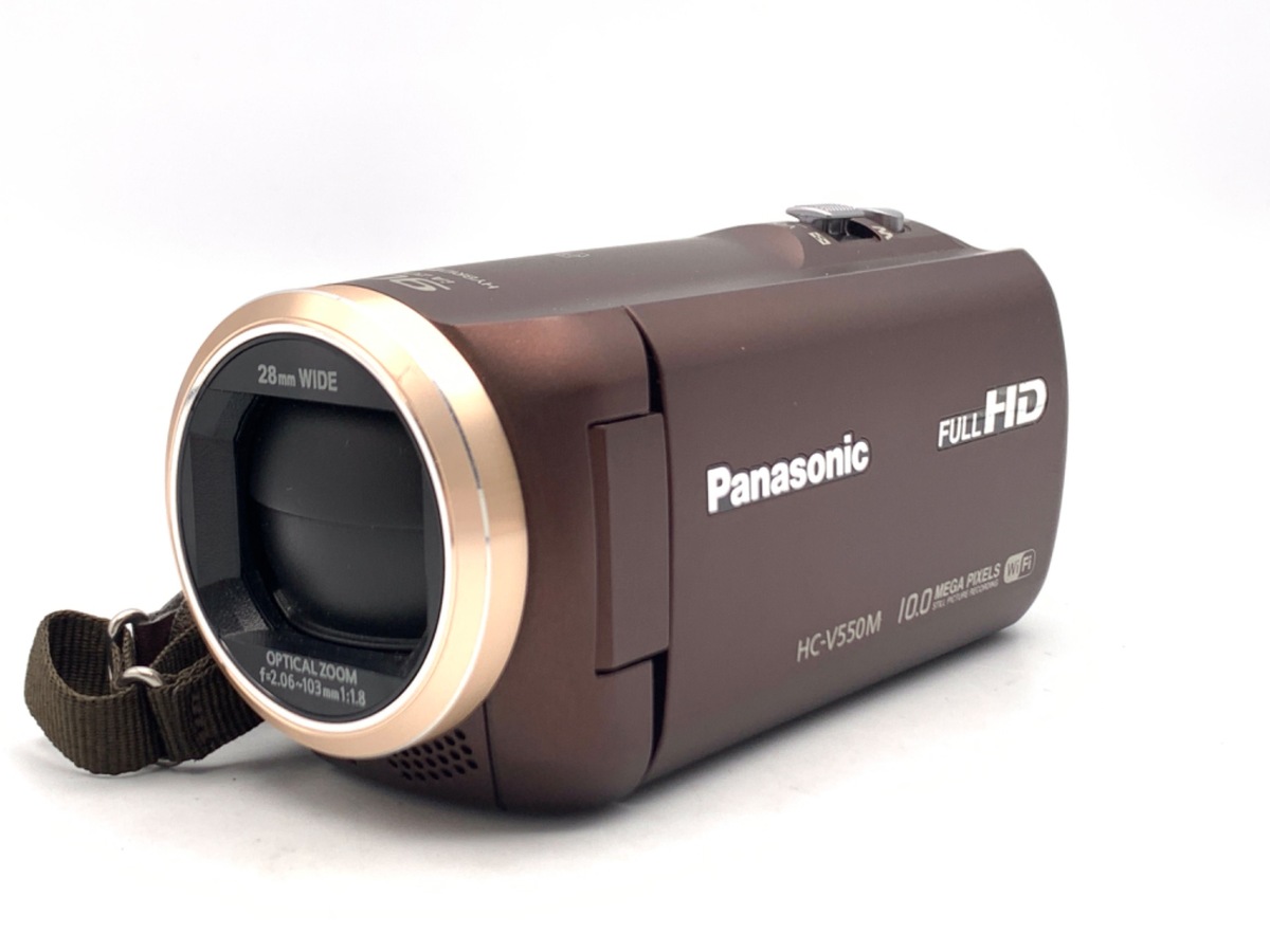 【中古】パナソニック HC-V550M-T ブラウン