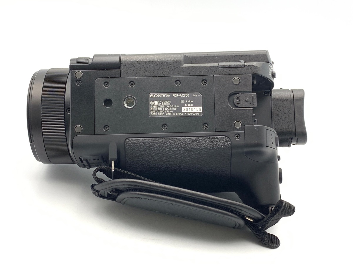 FDR-AX700 SONY 4K ビデオカメラ 本体 箱無し 【公式通販】