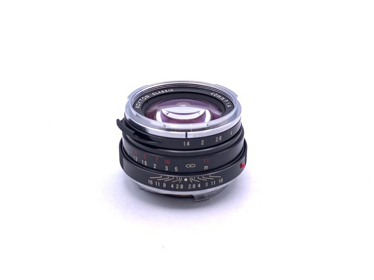 中古：AB(良品)】コシナ フォクトレンダー NOKTON Classic 40mm F1.4