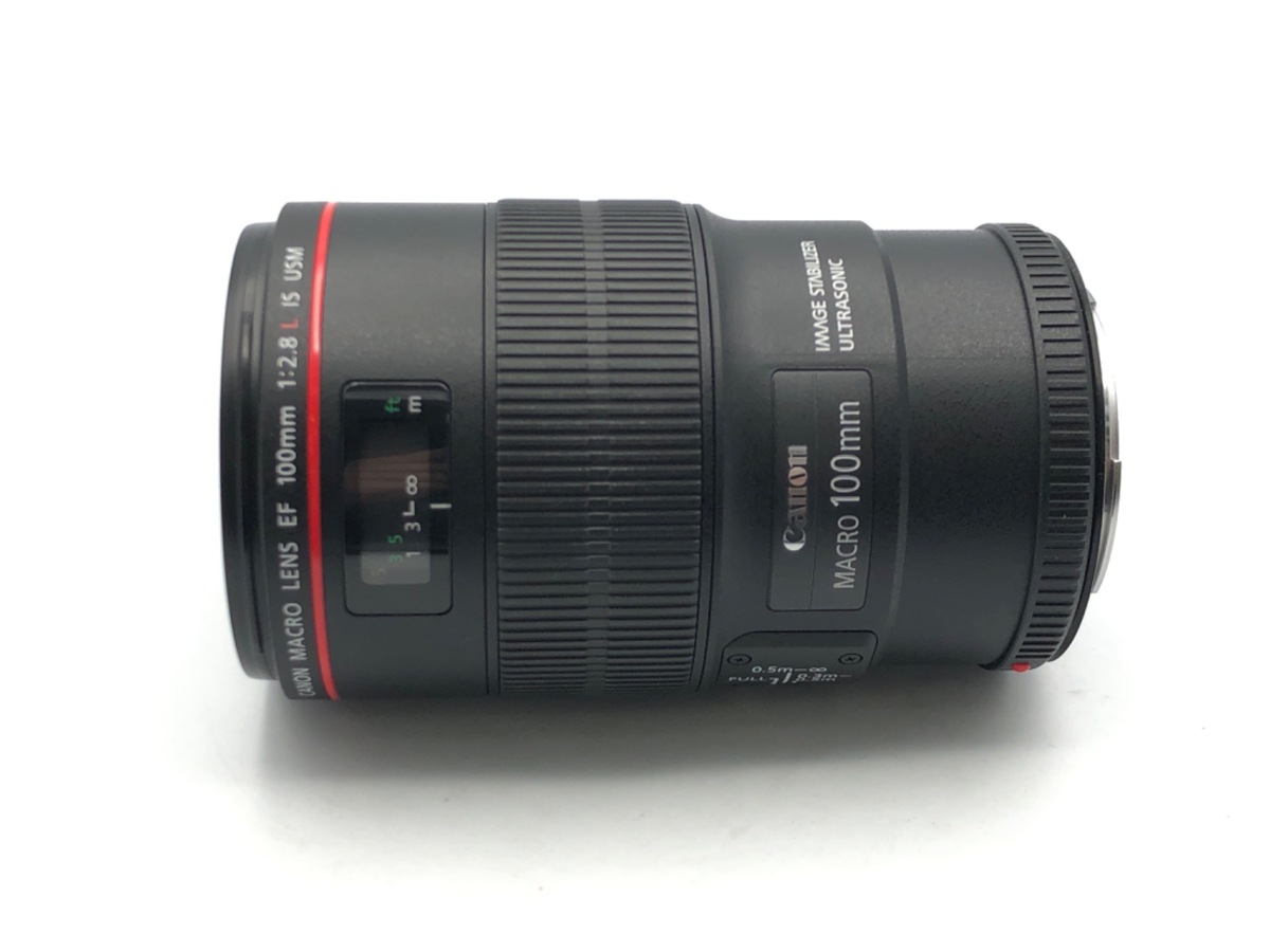 【中古】Canon キヤノン EF 100mm f/2.8 L MACRO IS USM Canon (キヤノン) EF100mm F2.8 マクロ USM 中古カメラ・レンズ販売