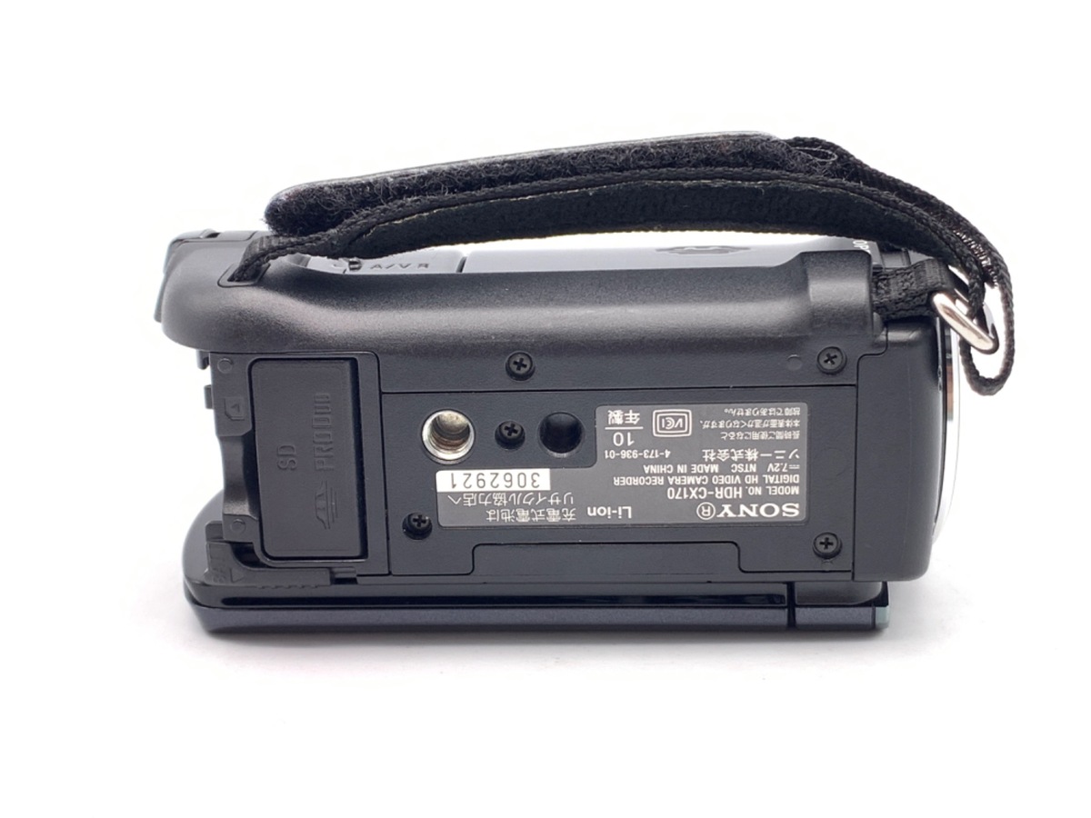 中古】ソニー HDR-CX170 ブラック｜｜カメラのキタムラネットショップ