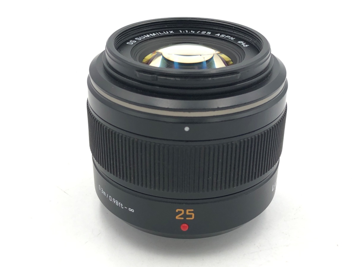 中古】パナソニック LEICA DG SUMMILUX 25mm/F1.4 ASPH. ［H-X025