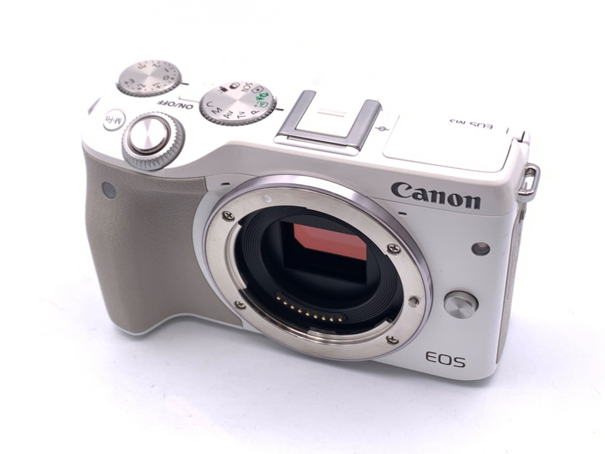 Canon EOS M3 ホワイト 2本レンズ付き　ジャンク品 中古】キヤノン EOS M3 ボディ ホワイト 在庫一覧｜カメラのキタムラ