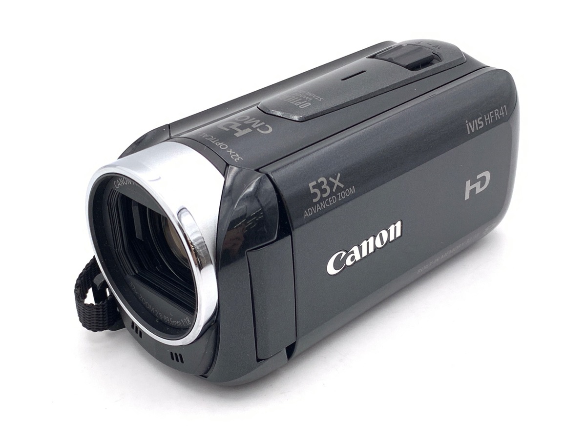 Canon iVIS HF R41 ビデオカメラ ブラック 黒 中古：AB(良品)】キヤノン iVIS HF R41 | 2447070066266 | 中古カメラ