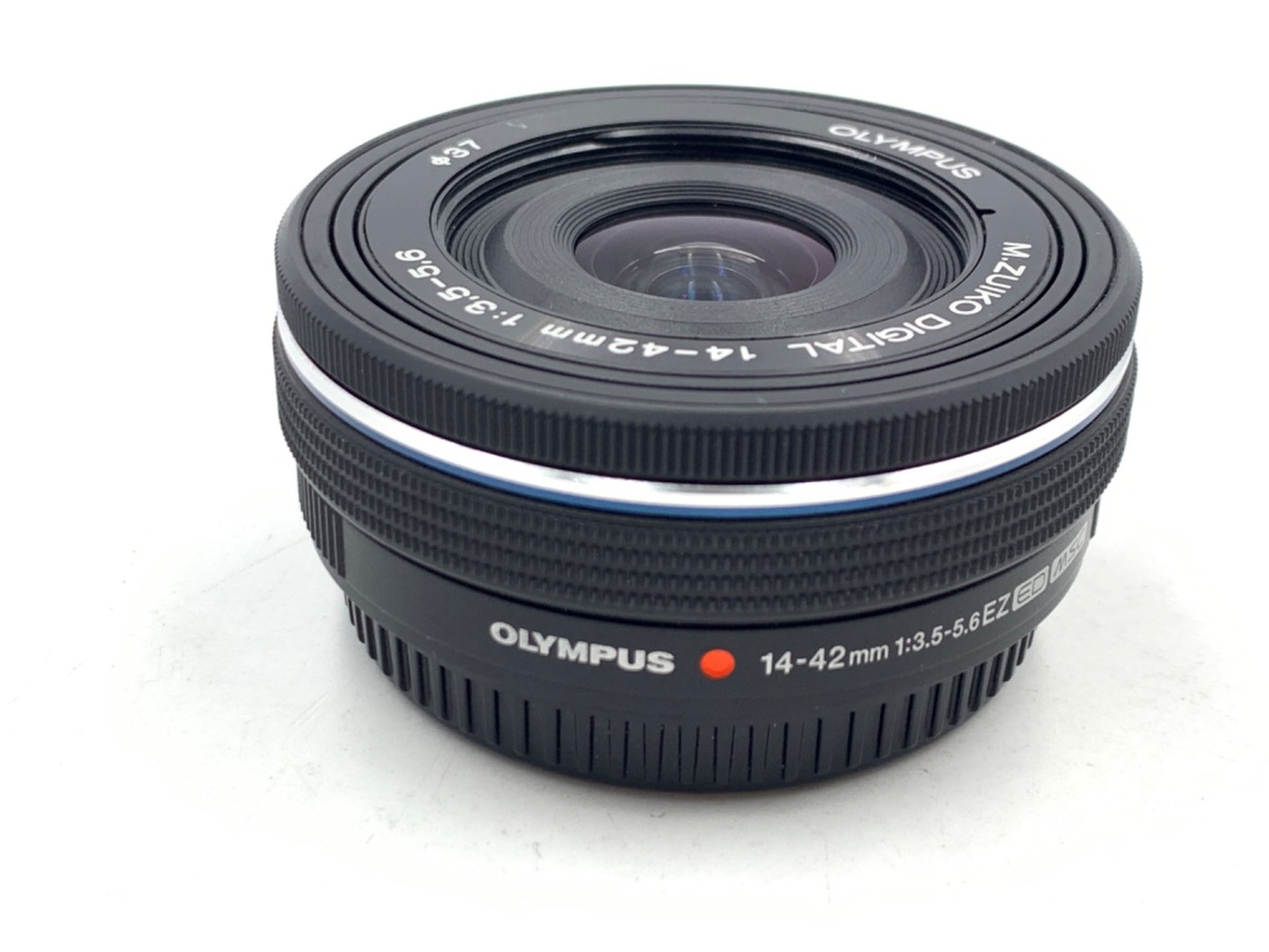 中古】オリンパス M.ZUIKO DIGITAL ED 14-42mm F3.5-5.6 EZ ブラック