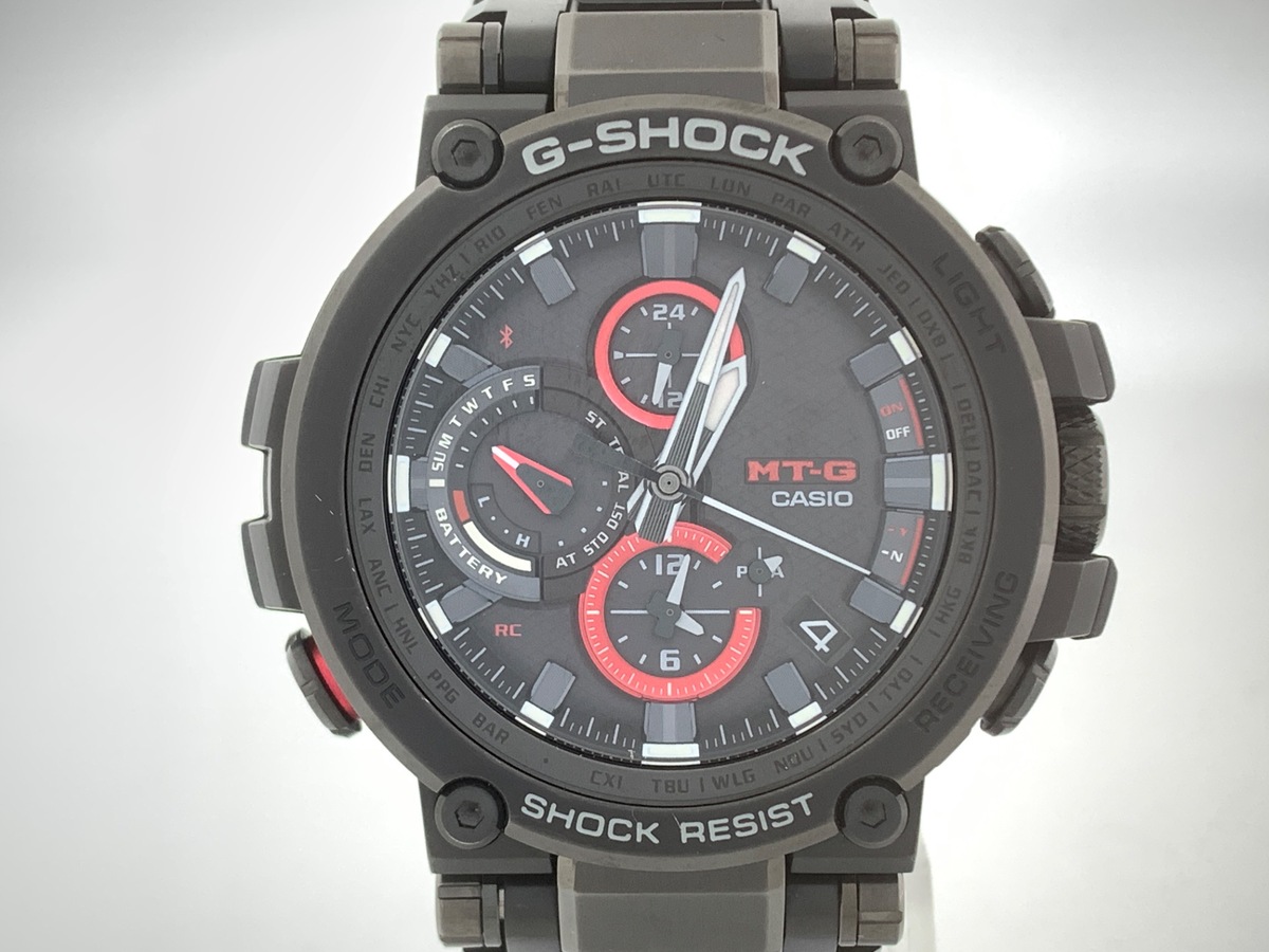 カシオ G-SHOCK ブラック MTG-B1000B-1AJF 樹脂