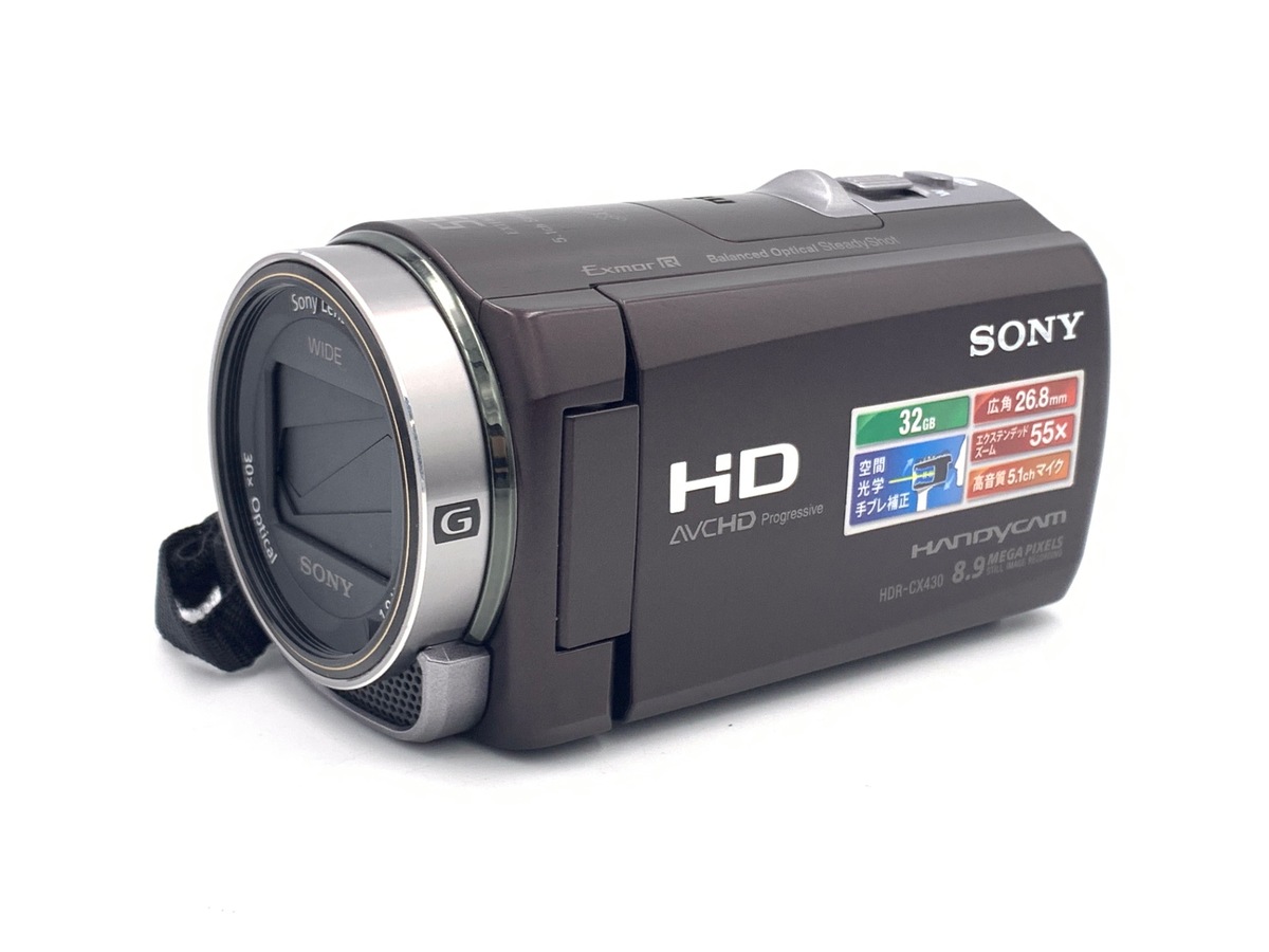 中古】ソニー HDR-CX430V ボルドーブラウン｜｜カメラのキタムラネット