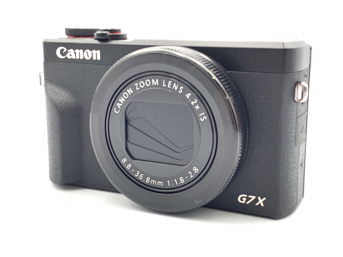Canon PowerShot G7 X Mark III ブラック 新品未使用 中古：A(美品)】キヤノン PowerShot G7 X Mark III ブラック