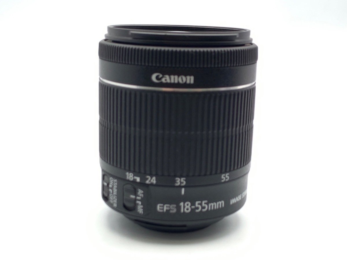 中古：AB(良品)】キヤノン EF-S18-55mm F3.5-5.6 IS STM | 2447070076357