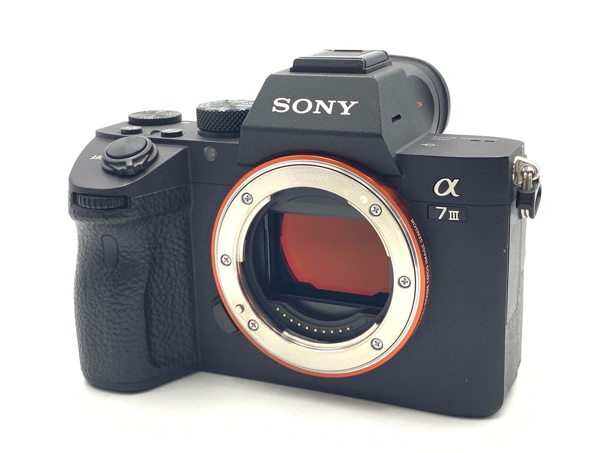 Sony α7 III ボディ ILCE-7M3｜動作良好｜センサー清掃済 中古：AB(良品)】ソニー α7III ボディ [ILCE-7M3] | 2447070077125