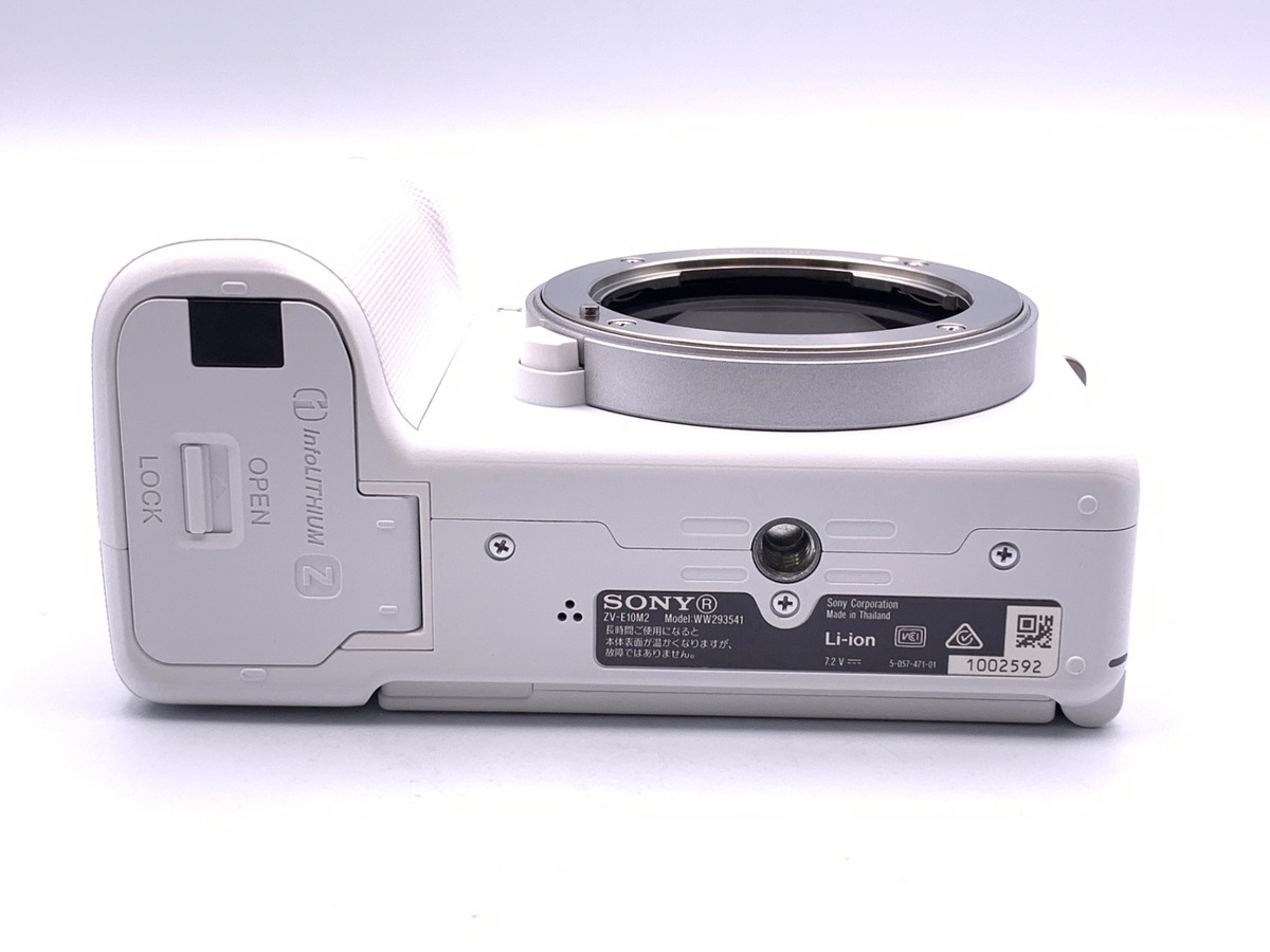 中古：A(美品)】ソニー VLOGCAM ZV-E10 II ボディ ホワイト [ZV-E10M2