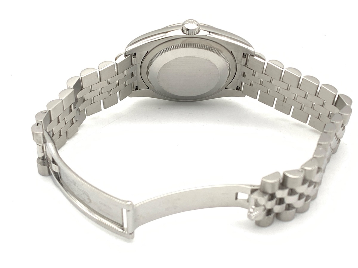 ロレックス(ROLEX) デイトジャスト 36 ブラック 116234 ステンレススティール/ホワイトゴールド ローマ ジュビリーブレス