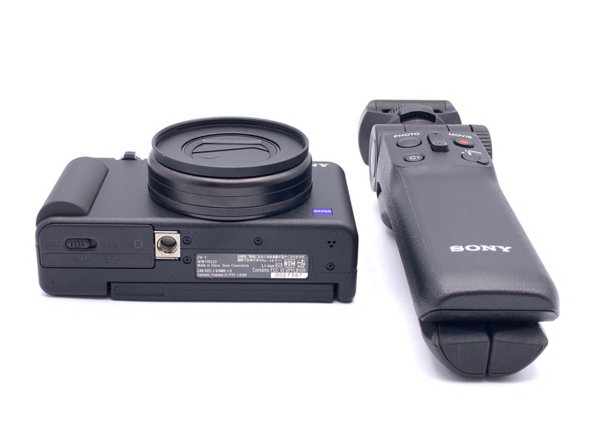 中古】ソニー VLOGCAM ZV-1G B シューティンググリップキット ブラック