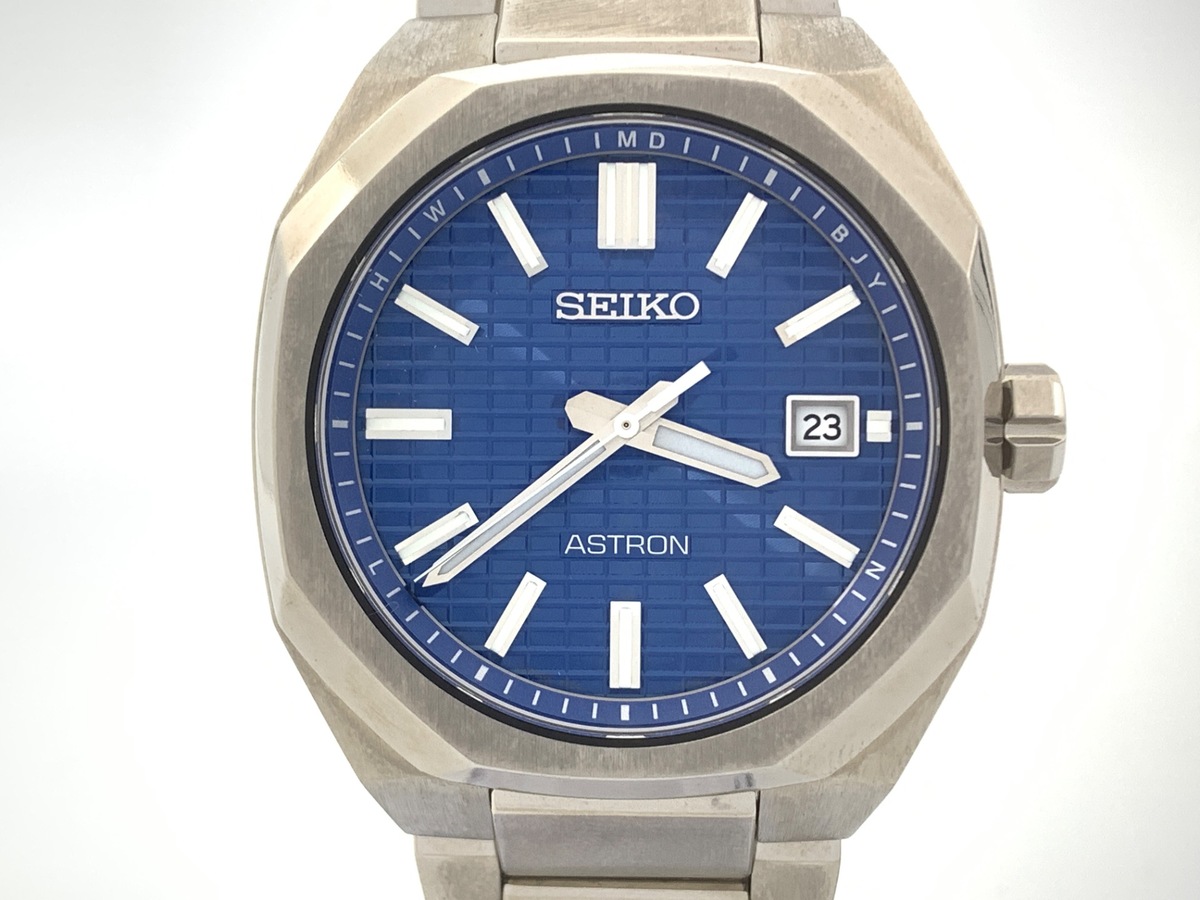[美品]SEIKOアストロンネクスターデイト　SBXY061/7B72-0AF0 セイコー アストロン ネクスター ネイビー [ブルー系] SBXY061/7B72