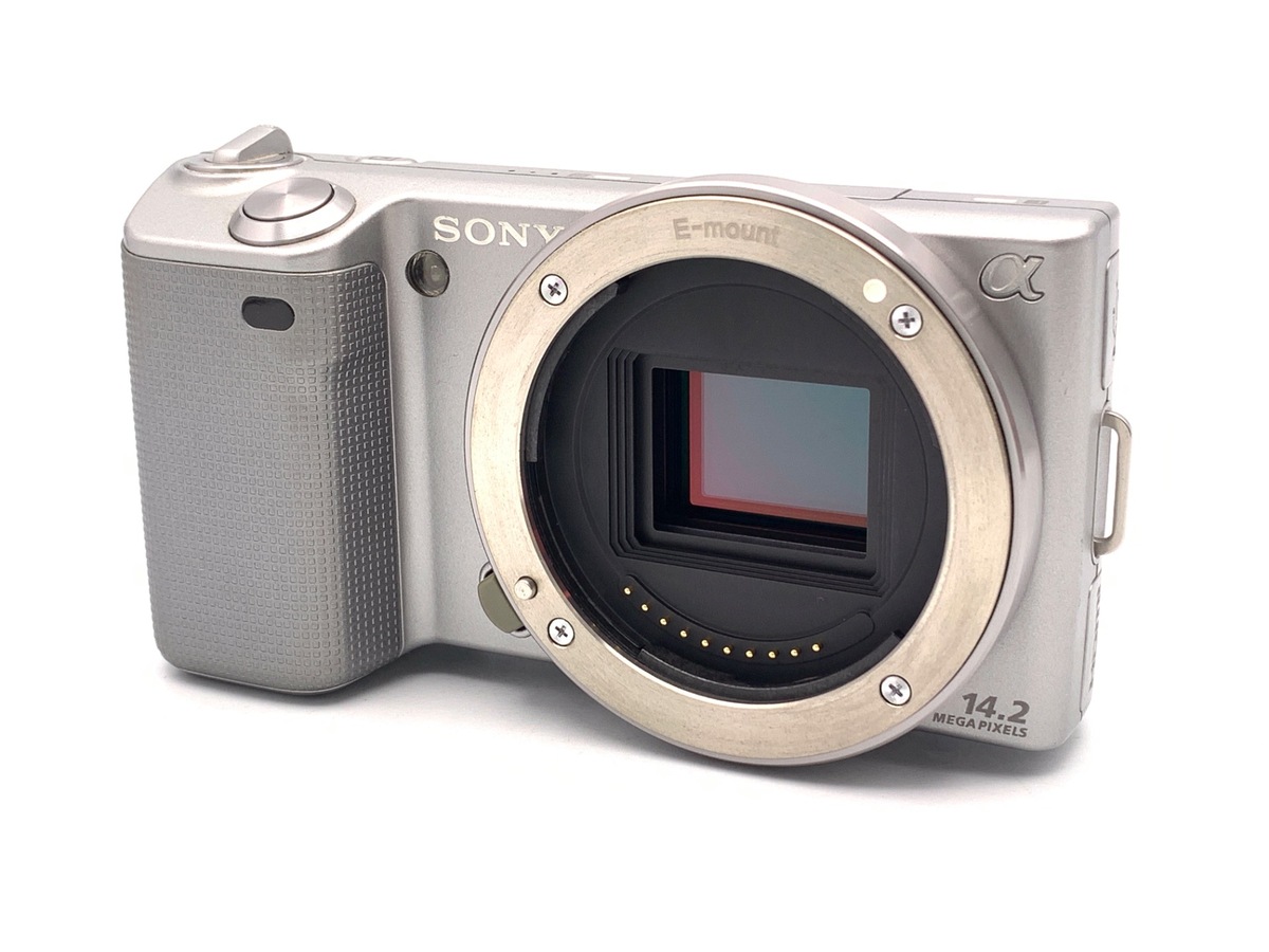 NEX-5 ボディ シルバー【1420万画素】