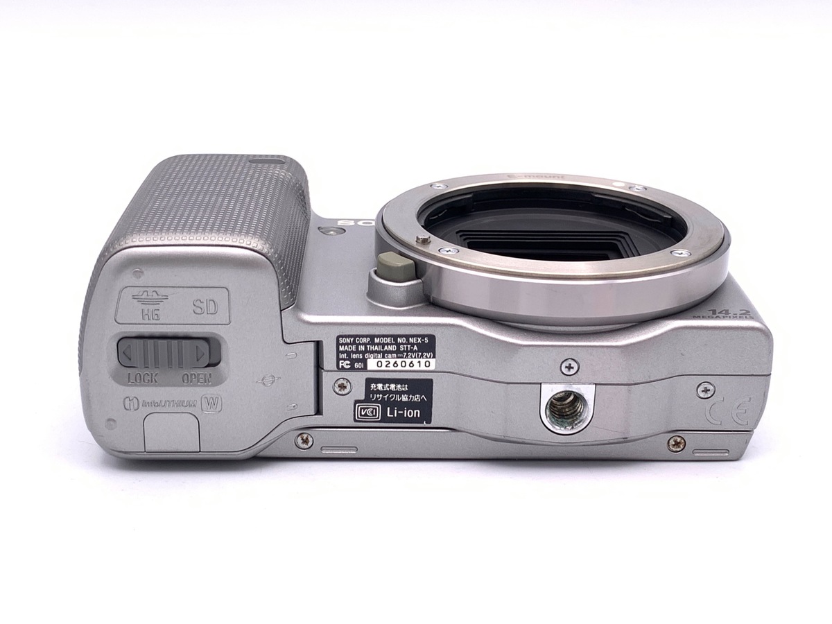 NEX-5 ボディ シルバー【1420万画素】