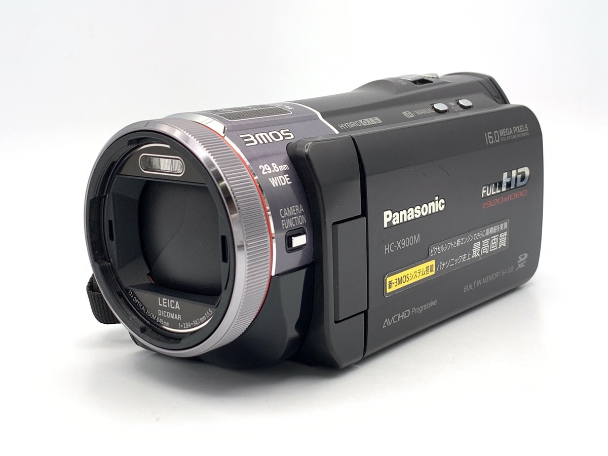 中古：B(並品)】パナソニック HC-X900M ブラック | 2447090037291