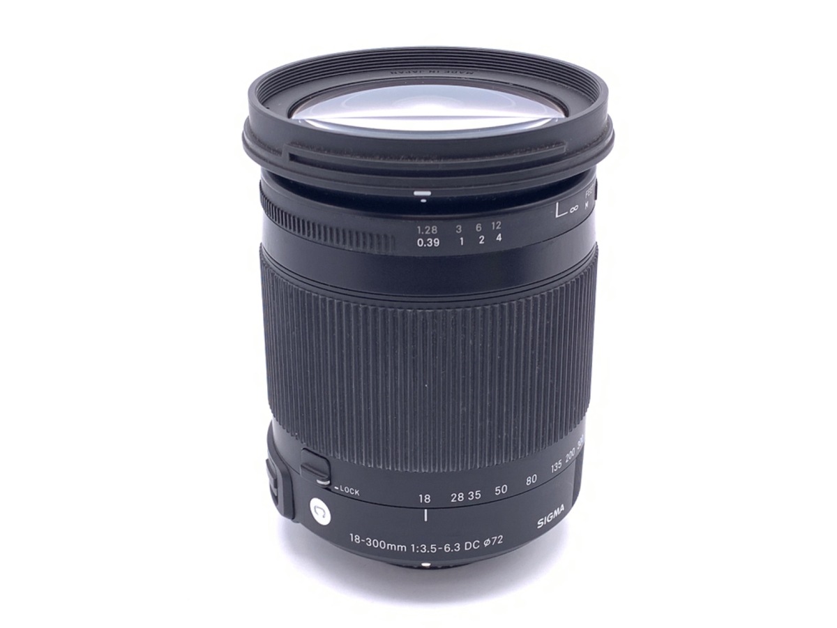 中古：B(並品)】シグマ 18-300mm F3.5-6.3 DC MACRO OS HSM