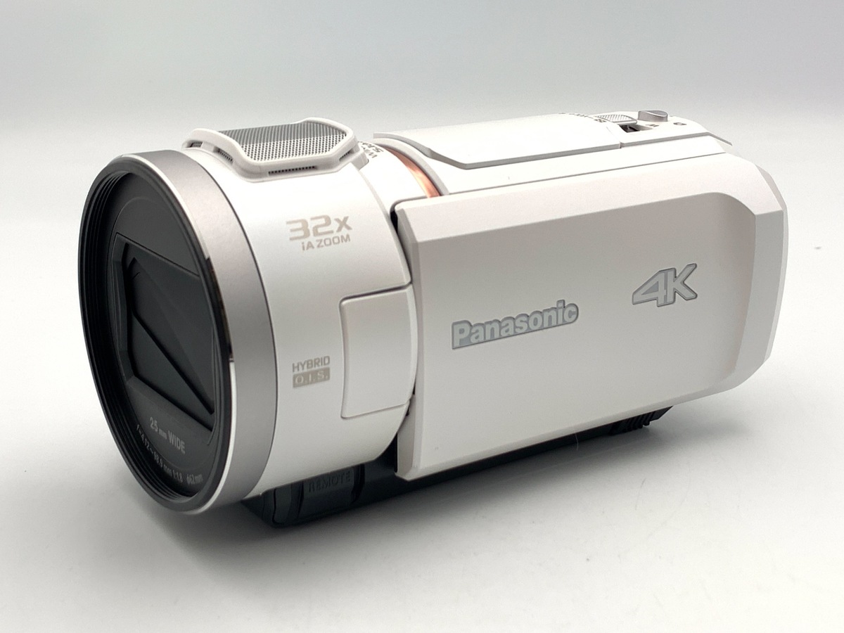 中古：A(美品)】パナソニック デジタル4Kビデオカメラ HC-VX3-W パール 