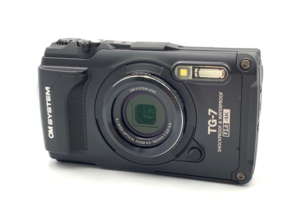 中古】OM SYSTEM Tough TG-7 BLK ブラック｜｜カメラのキタムラネット
