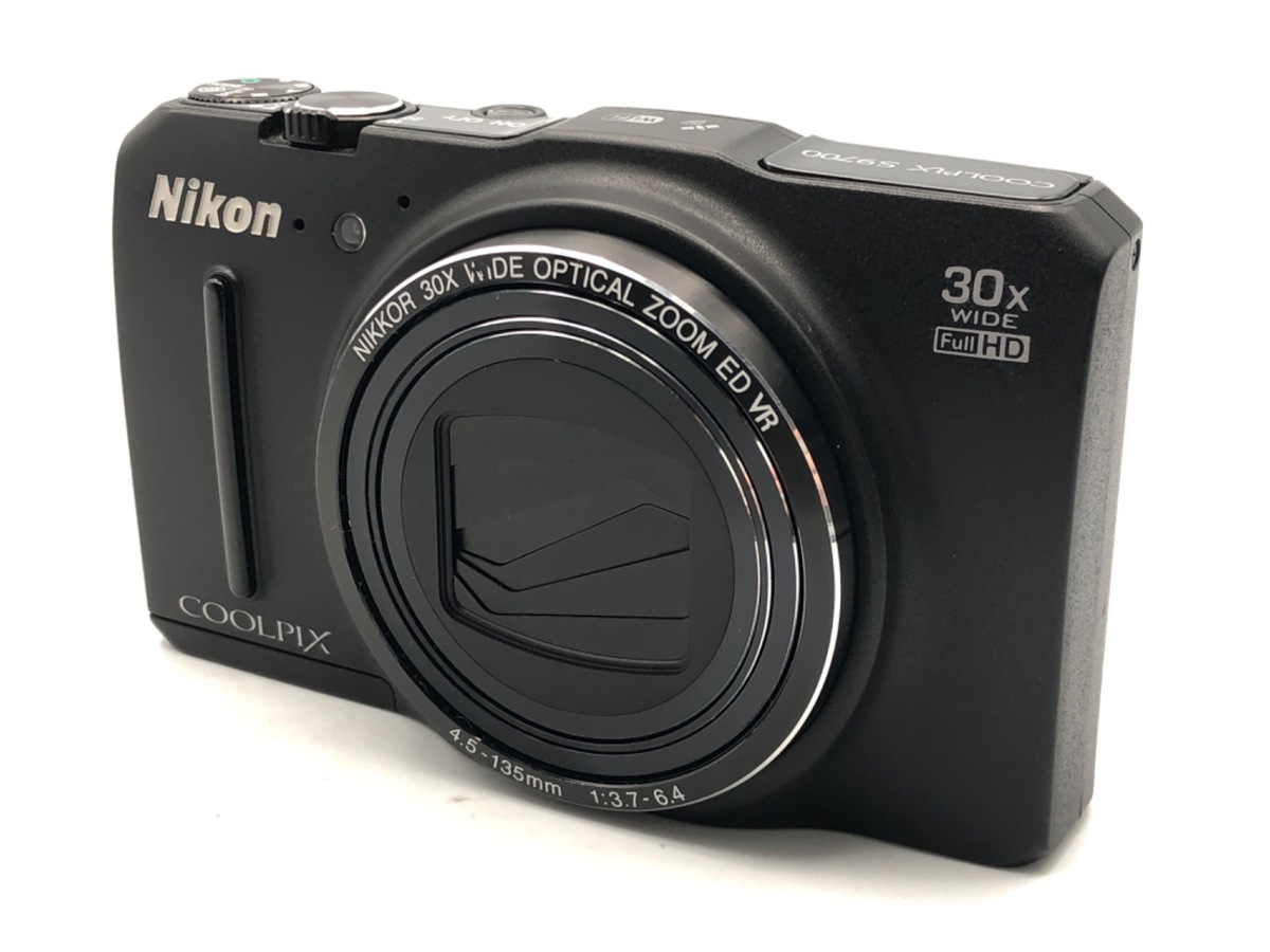 中古：AB(良品)】ニコン COOLPIX S9700 BK プレシャスブラック