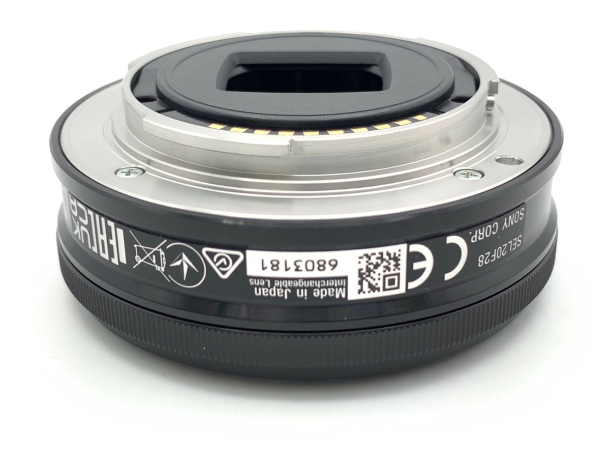 中古：AB(良品)】ソニー E 20mm F2.8 [SEL20F28] | 2447100032971