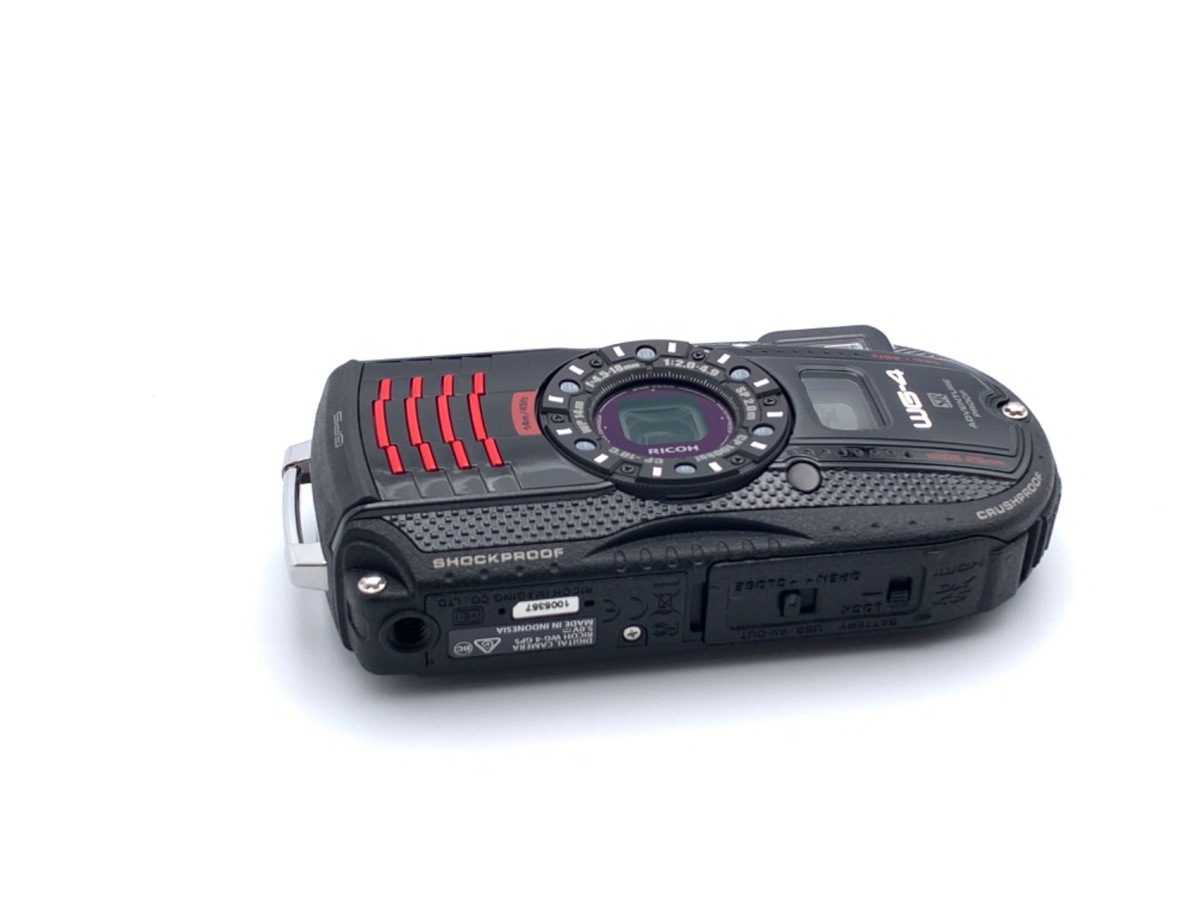 中古：A(美品)】リコー WG-4 GPS ブラック | 2447100038270