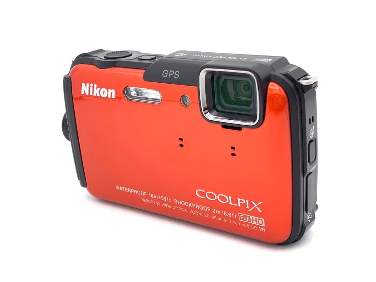 中古：AB(良品)】ニコン COOLPIX AW110 OR サンシャインオレンジ