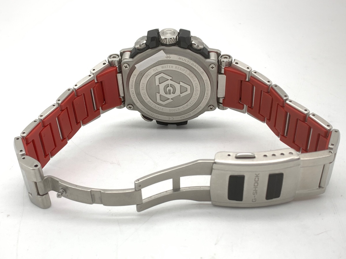 カシオ G-SHOCK MT-G ブラック MTG-B1000D-1AJF ステンレススティール 