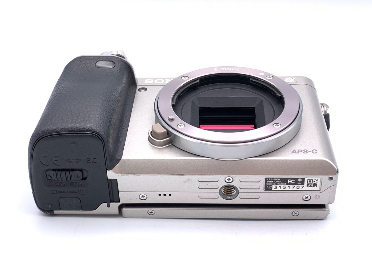 α6000 ボディ シルバー ILCE-6000【2430万画素】