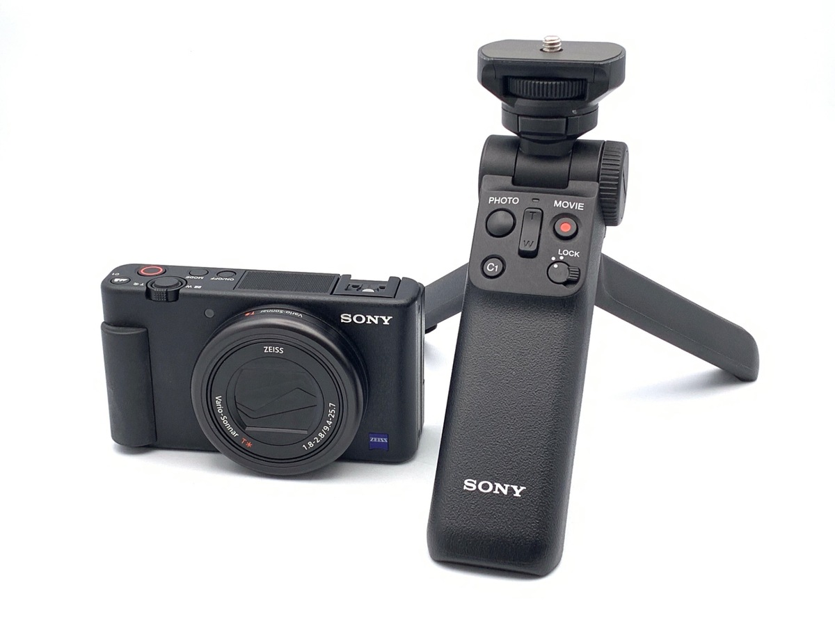 【美品】SONY デジカメ VLOGCAM ZV-1G 中古　即購入歓迎 中古】ソニー VLOGCAM ZV-1G B シューティンググリップキット