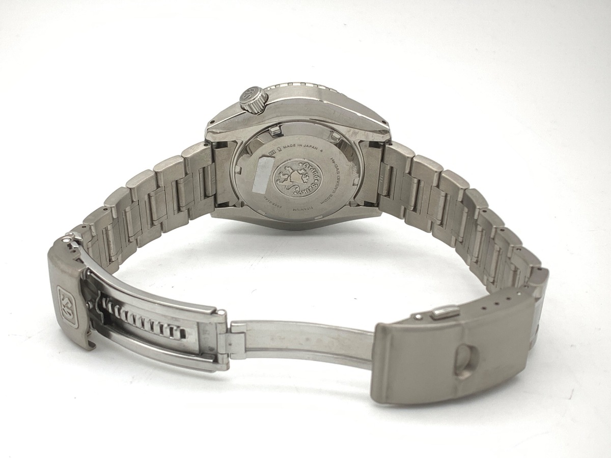 グランドセイコー メカニカル ブラック SBGH255/9S85-01A0 チタン