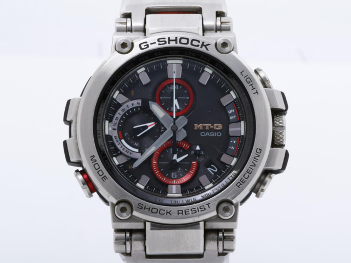 カシオ G-SHOCK MT-G ブラック MTG-B1000D-1AJF ステンレススティール