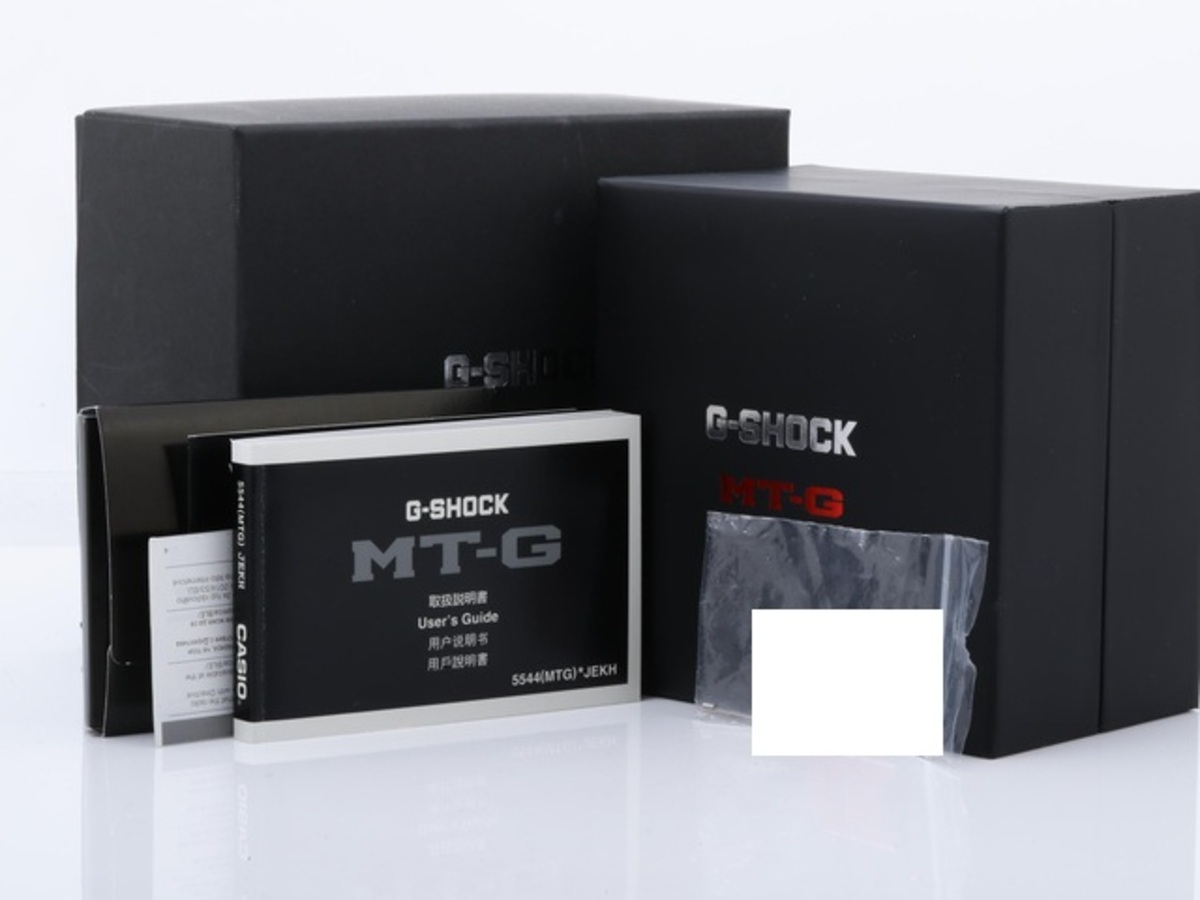 カシオ G-SHOCK MT-G ブラック MTG-B1000D-1AJF ステンレススティール