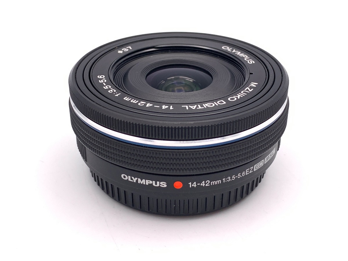 中古】オリンパス M.ZUIKO DIGITAL ED 14-42mm F3.5-5.6 EZ ブラック