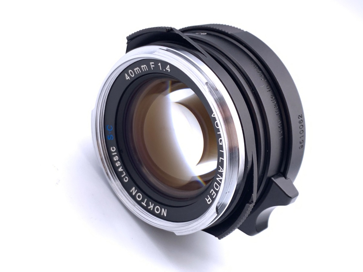 中古】コシナ フォクトレンダー NOKTON Classic 40mm F1.4 S.C VM