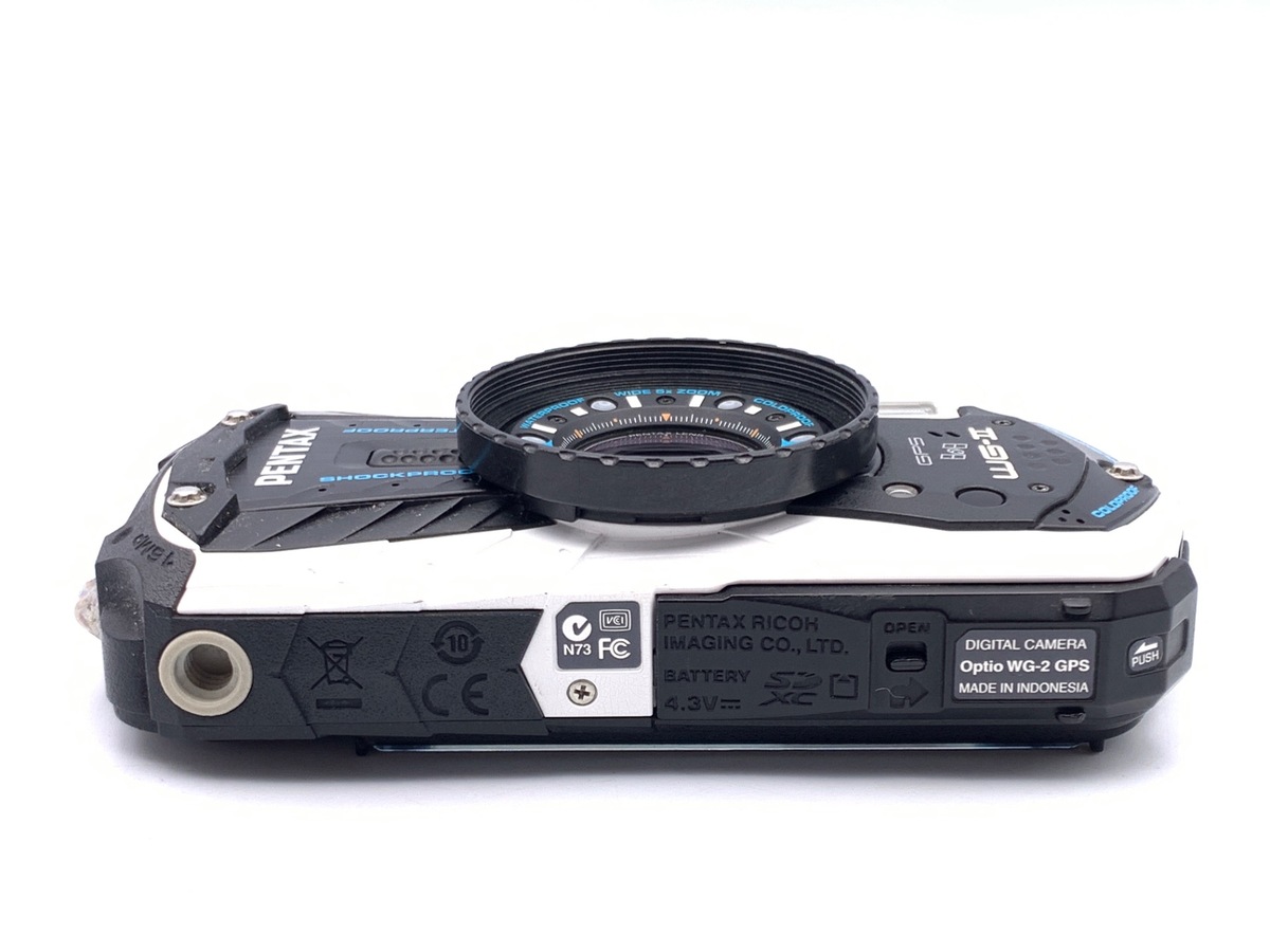 WG-2GPS グロスホワイト  M222 PENTAX 防水デジタルカメラ Optio WG-2GPS