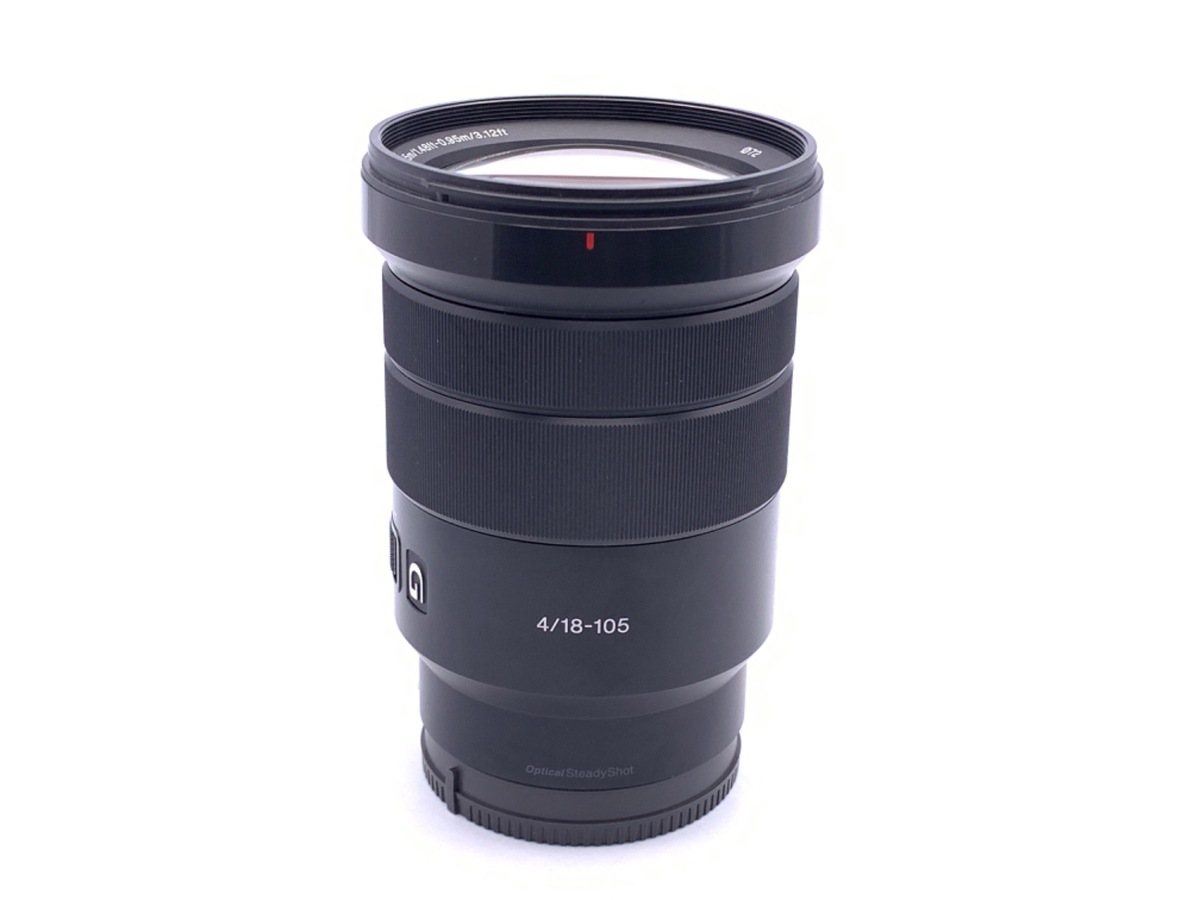 【美品】　SONY 標準ズームレンズ APS-C E PZ 18-105mm レンタル]ソニー SONY PZ 18-105mm レンズ