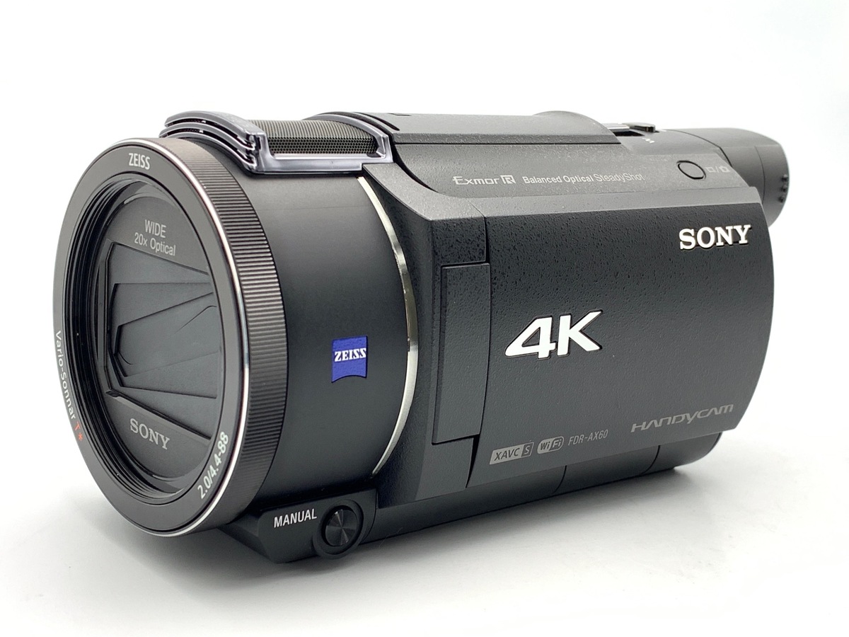 中古】ソニー デジタル4Kビデオカメラレコーダー FDR-AX60 B ブラック